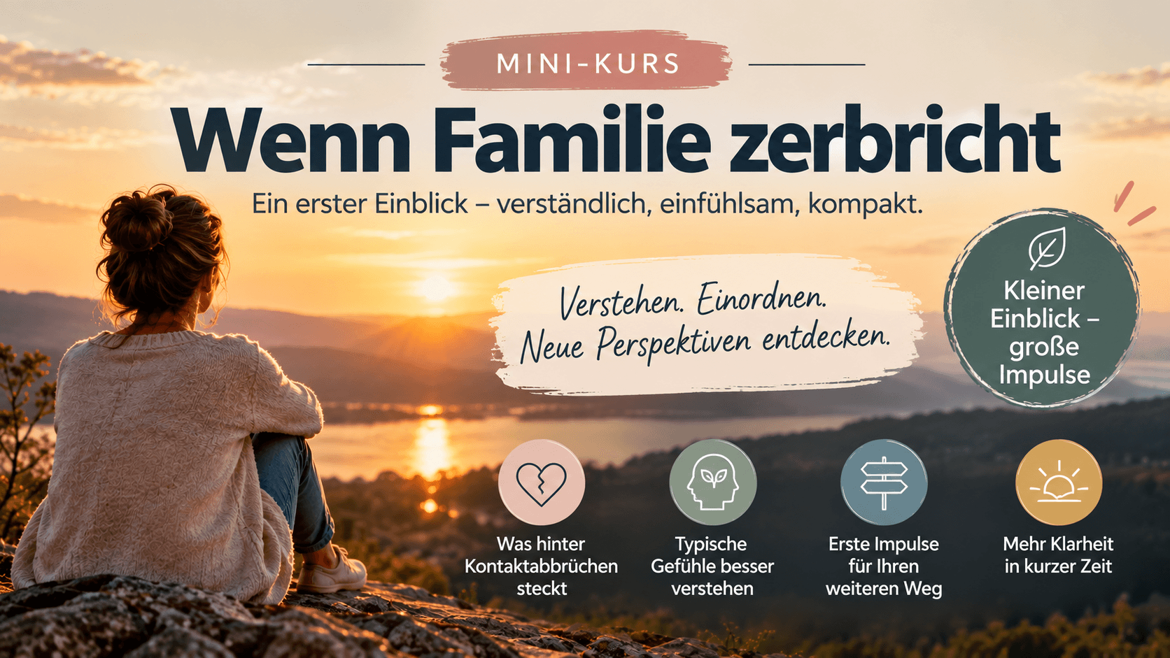 MINI-Kurs: Trennung OHNE Abschied (Kontaktabbruch in der Familie)