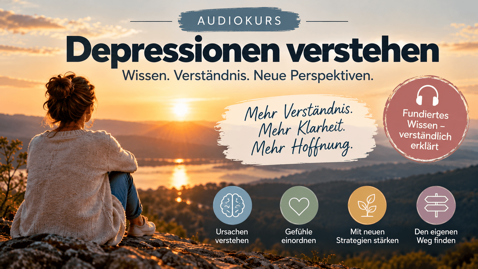 Audio-Kurs: Depressionen verstehen + ebook