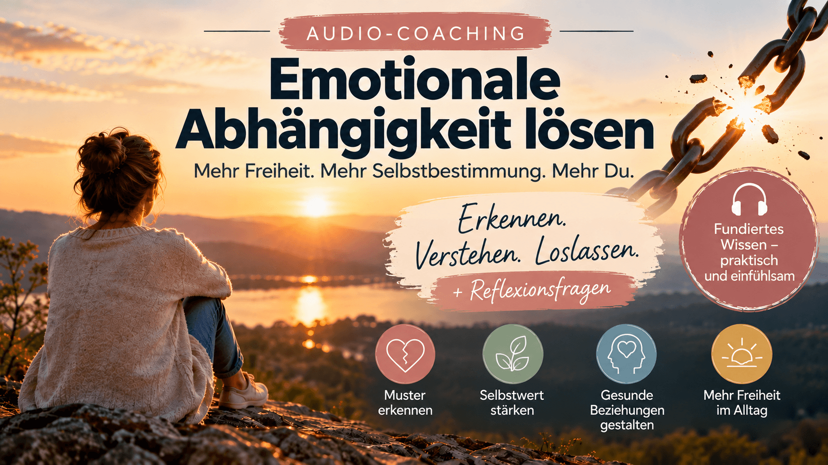 Audio-Coaching: Emotionale Abhängigkeit lösen (+Reflexionsfragen)
